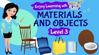 Materials and Objects  Science  Grade 2 amp 3  TutWay [upl. by Ainecey]