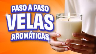 Cómo hacer velas aromáticas caseras con POCO dinero [upl. by Anelem]