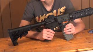 APS M4 CQB Electric BlowBack Airsoft AEG Review [upl. by Stern620]