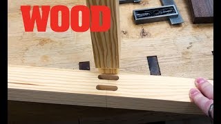 Repeated Mortise Tenon Joints Using a PantoRouter  WOOD magazine [upl. by Nike699]