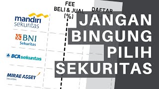 Perbandingan Sekuritas  Mulai dari 100 ribu [upl. by Jessen]