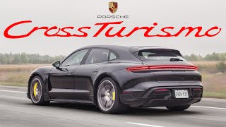 SUPERWAGON 2021 Porsche Taycan Turbo S Cross Turismo Review [upl. by Idnil173]