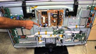 How to Repair Samsung 50quot Plasma PN50B550 No Picture [upl. by Yevrah]