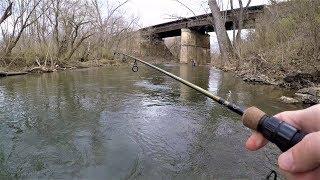 ULTRALIGHT Trout Fishing with Spinners [upl. by Eniamurt]