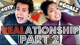 REALATIONSHIPS PART 2 w David Dobrik  Lizzza [upl. by Ymmit]