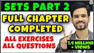 Sets Class 11  Maths Chapter 1  ConceptTypesQuestionsSolutionsConceptRepresentionSuper Set [upl. by Gilson]