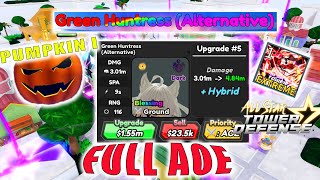 Pumpkin 1  Green Huntress Alternative  EXP Ticket Raid Extreme Mode  All Star Tower Defense [upl. by Mota938]