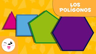 Los Polígonos  Geometría para niños [upl. by Alleinad642]