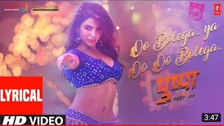 O AntavaOo Oo Antava HindiLyrical  shpa Songs l Allu Arjun Rashmika DSPSkumar Samantha [upl. by Scottie386]