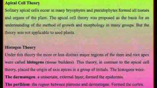 Meristematic tissues [upl. by Jovita]