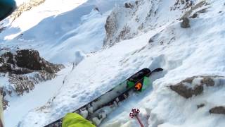 Ian McIntosh Skis the “Y” Couloir in La Grave France Behind the Line Season 7 Episode 1 [upl. by Iveel]