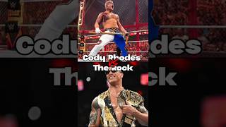 The Rock VS Cody Rhodes [upl. by Crane]