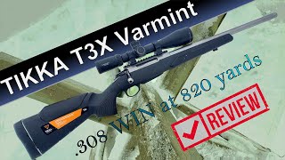 Tikka T3X Varmint 308 Review [upl. by Romano]