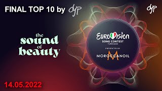 Eurovision 2022  Final TOP 10 [upl. by Garrot694]