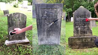 Cleaning Peoples Gravestone  Story  manicpixiemom  Tiktok Complication [upl. by Theurich]