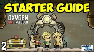 Oxygen Not Included  Tutorial Guide 2018 2  Jobs Food amp Research [upl. by Leena]