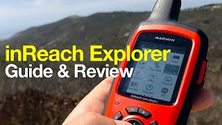 InDepth Garmin Inreach Explorer Review  HikingGuycom [upl. by Pilar]