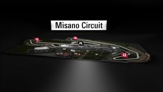 2013 track guide Misano circuit [upl. by Sivolc8]