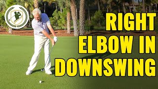 Right Elbow In Golf Downswing Drills PERFECT POSITION [upl. by Shiff]