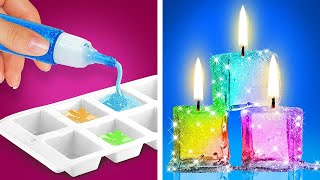 IDEAS MUY FÁCILES PARA HACER VELAS [upl. by Sivert]