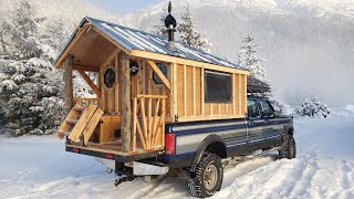 Alaska Overland Truck Cabin  Official FULL TOUR  Truck House Life [upl. by Aronas]