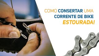 Dica 1  Como consertar corrente de bike estourada [upl. by Swaine]