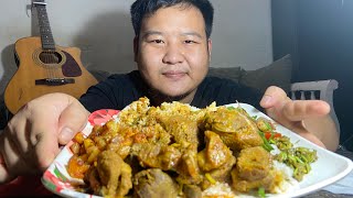 Mutton CurryMizo Mukbang  Kelsa [upl. by Bouchier]