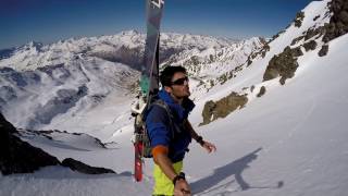 Ski de Rando 7 conseils pour remonter un couloir en crampons piolet [upl. by Alat217]