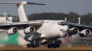 ILYUSHIN IL76 MIDNIGHT Departure with INCREDIBLE SOUND [upl. by Nievelt]