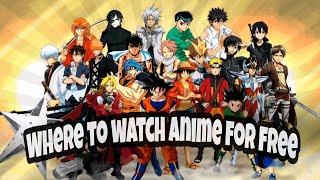 where to watch anime for free best sites to watch anime for free [upl. by Yurt335]