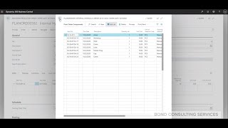 Dynamics 365 Business Central Manufacturing  Production Orders [upl. by Sion]