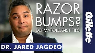 Have Razor Bumps amp Ingrown Hairs  Gillette SkinGuard Dermatologist Tips [upl. by Salchunas64]