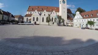 STREET VIEW Kempten im Allgäu in GERMANY [upl. by Bautram]