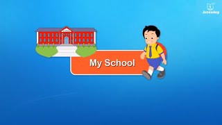 My School  Educational Video For Kids  Periwinkle [upl. by Tybie]