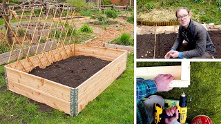 How to Build a Raised Bed StepbyStep [upl. by Janeczka]