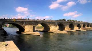 Steinerne Brücke  Regensburg UNESCO Welterbe [upl. by Claman]