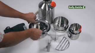 Kelly Kettle Packing the Complete Kit [upl. by Okika]