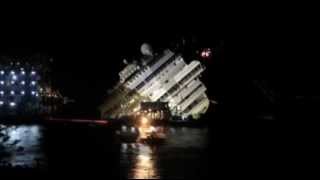 The 19Hour Raise of Costa Concordia in 2 Minutes [upl. by Delacourt]