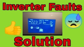 Inverex MPPT Inverter Fault Code 10 Solved [upl. by Cir]