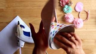 DIY Glitter Party Hat Tutorial [upl. by Eenolem996]