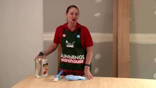 How To Restore Wooden Furniture  DIY At Bunnings [upl. by Arikaahs]