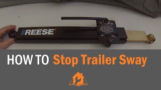 HOW TO Stop Trailer Sway [upl. by Utir74]