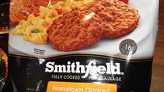 Smithfield Sausage Patties Review [upl. by Naitsyrk]