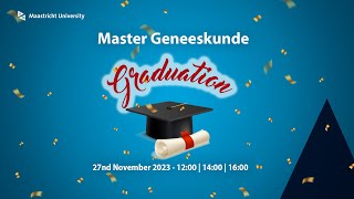 Diploma uitreiking Master Geneeskunde [upl. by Schnapp]