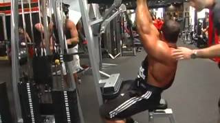 Biceps Overhead cable curl behind the neck [upl. by Lupee]