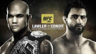 UFC 195 Lawler vs Condit  Extended Preview [upl. by Eimak455]