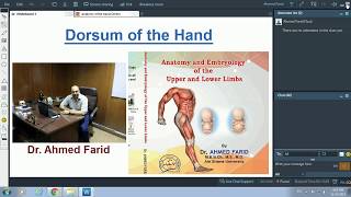 Anatomy of the Hand part 2 Dorsum of Hand  Dr Ahmed Farid [upl. by Anyrak]