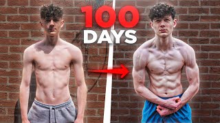 From Skinny To Muscular I My Best Friends Incredible 100 Day Body Transformation [upl. by Yawnoc]