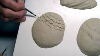 Learn Sculpture  Sculpting Textures in Clay [upl. by Leuname404]