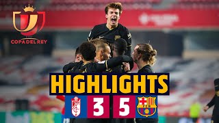 🤯 LATE COMEBACK DRAMA  HIGHLIGHTS  Granada 35 Barça [upl. by Yelra]